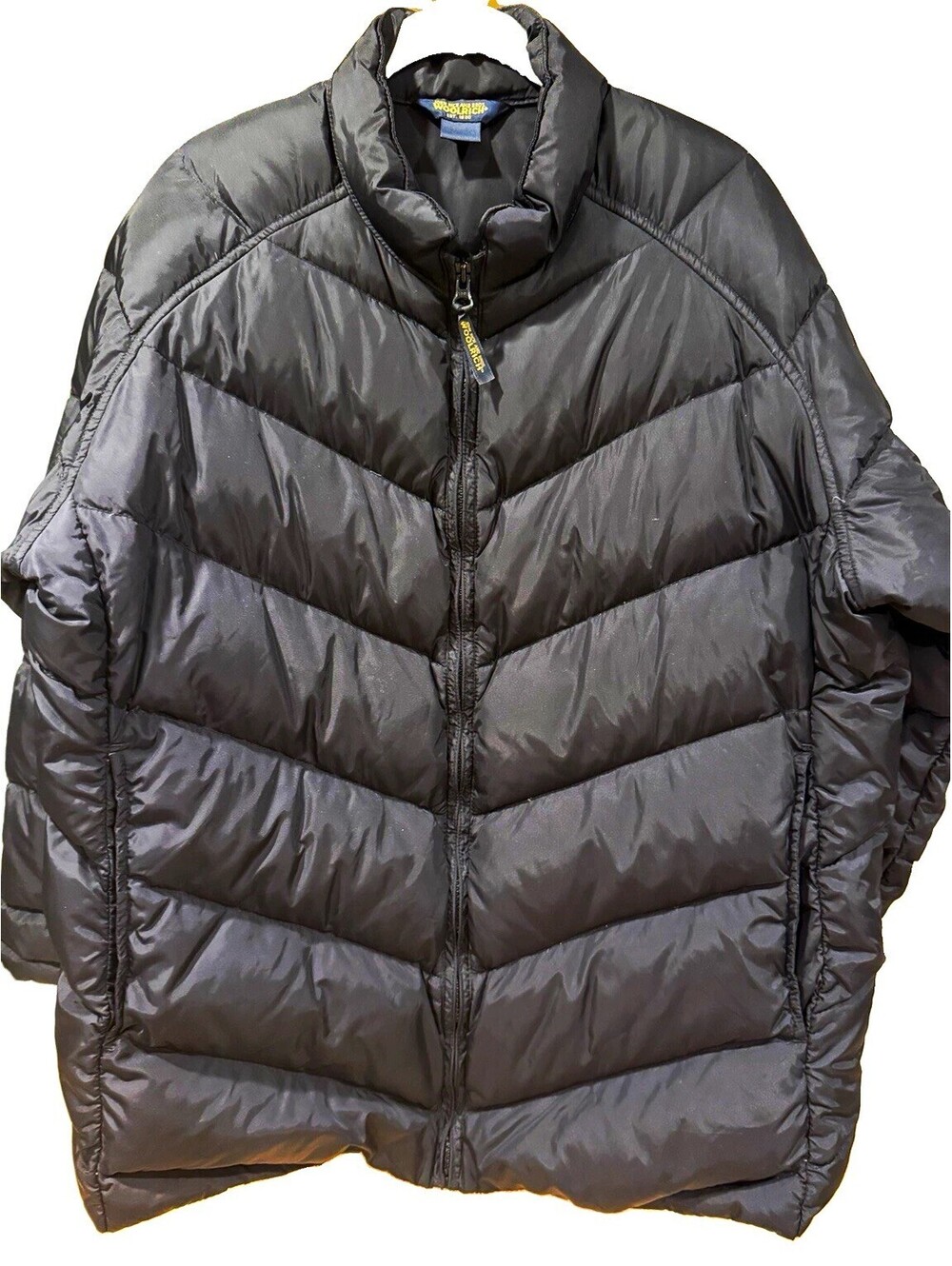 Woolrich Women’s XL Black Down Puffer Jacket Full Zip Winter Coat
